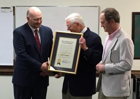 Secretary Hammond honors Builders Supply Company